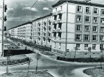 Новые жилые дома на Щемиловке. 8 августа 1959 г. 